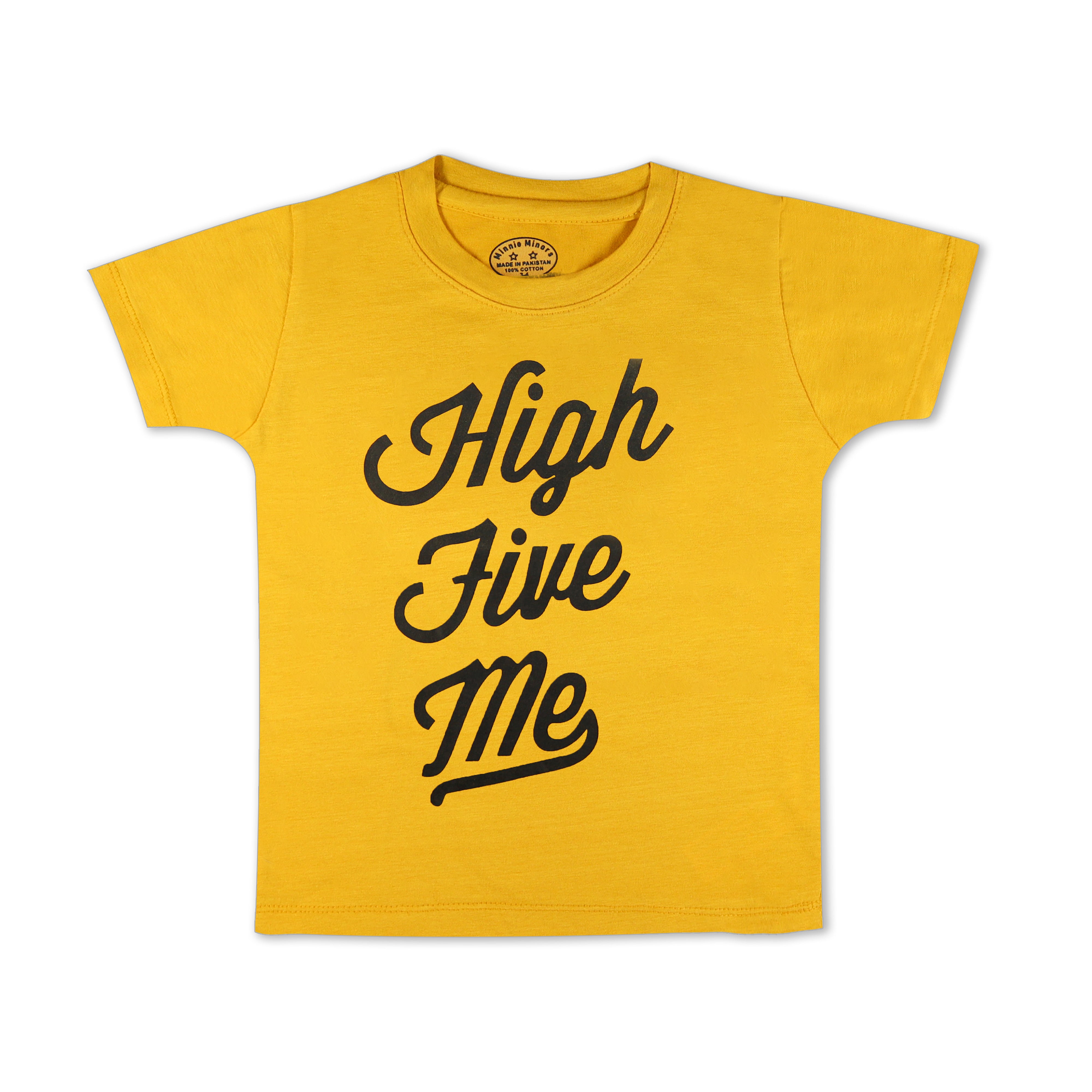 Yellow- High Five Me T-shirt