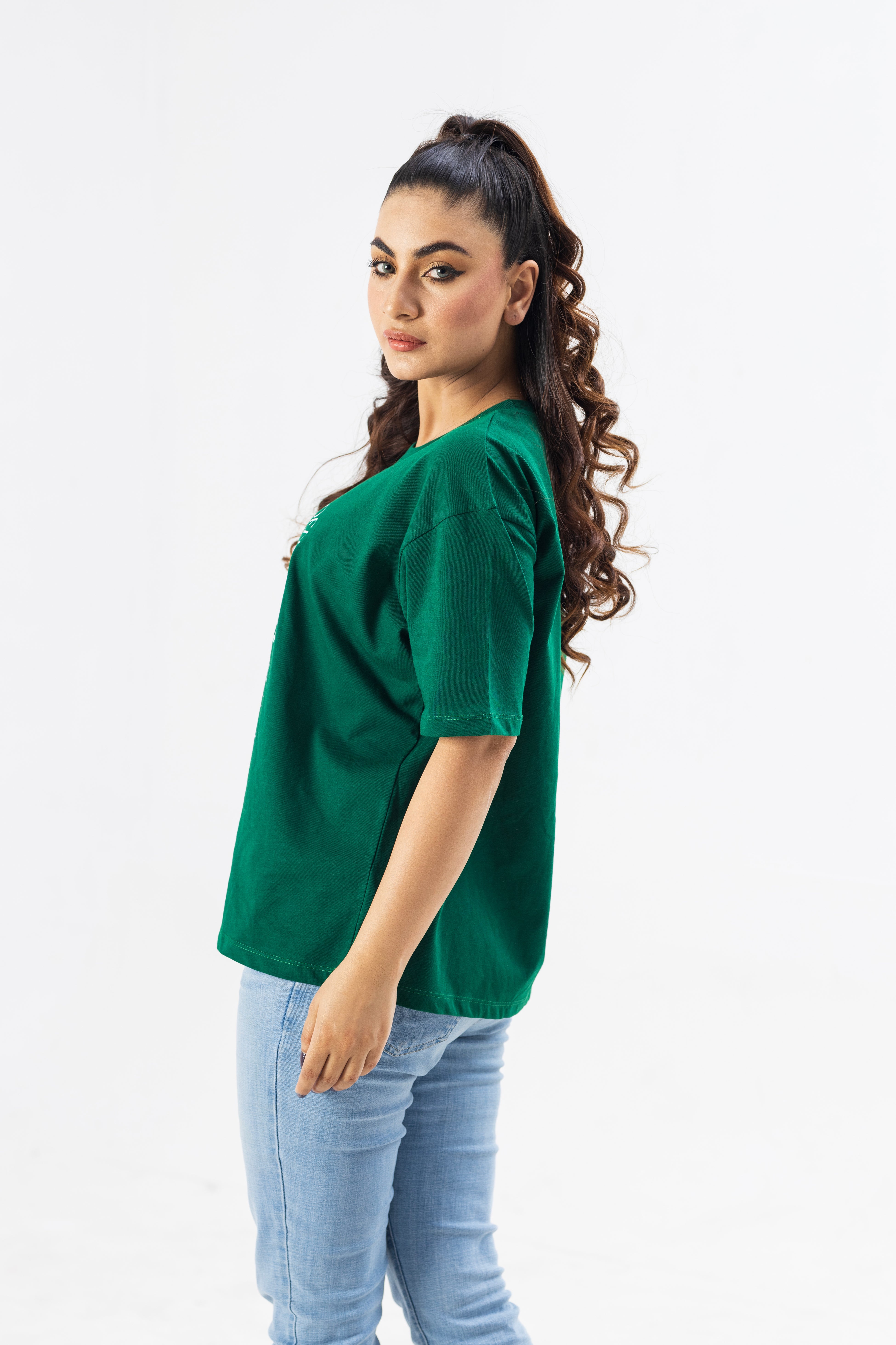 Green Floral Garden T-Shirt