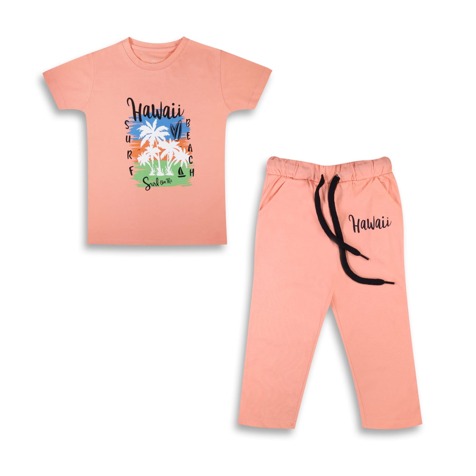 Hawai Surf Beach Tracksuit- PEACH