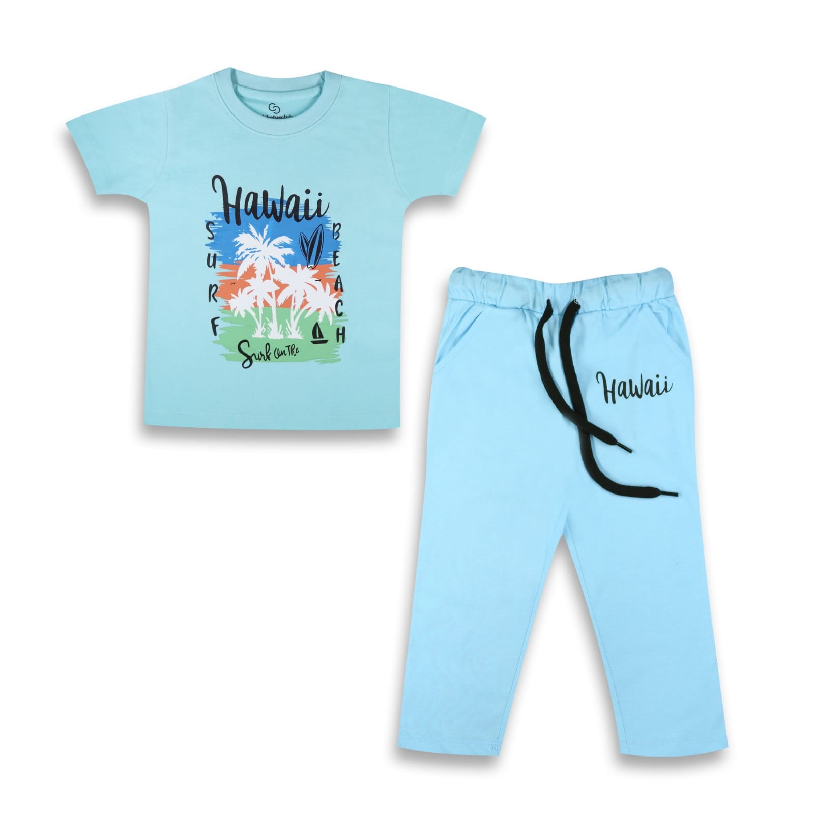 Hawai Surf Beach Tracksuit- SKY BLUE