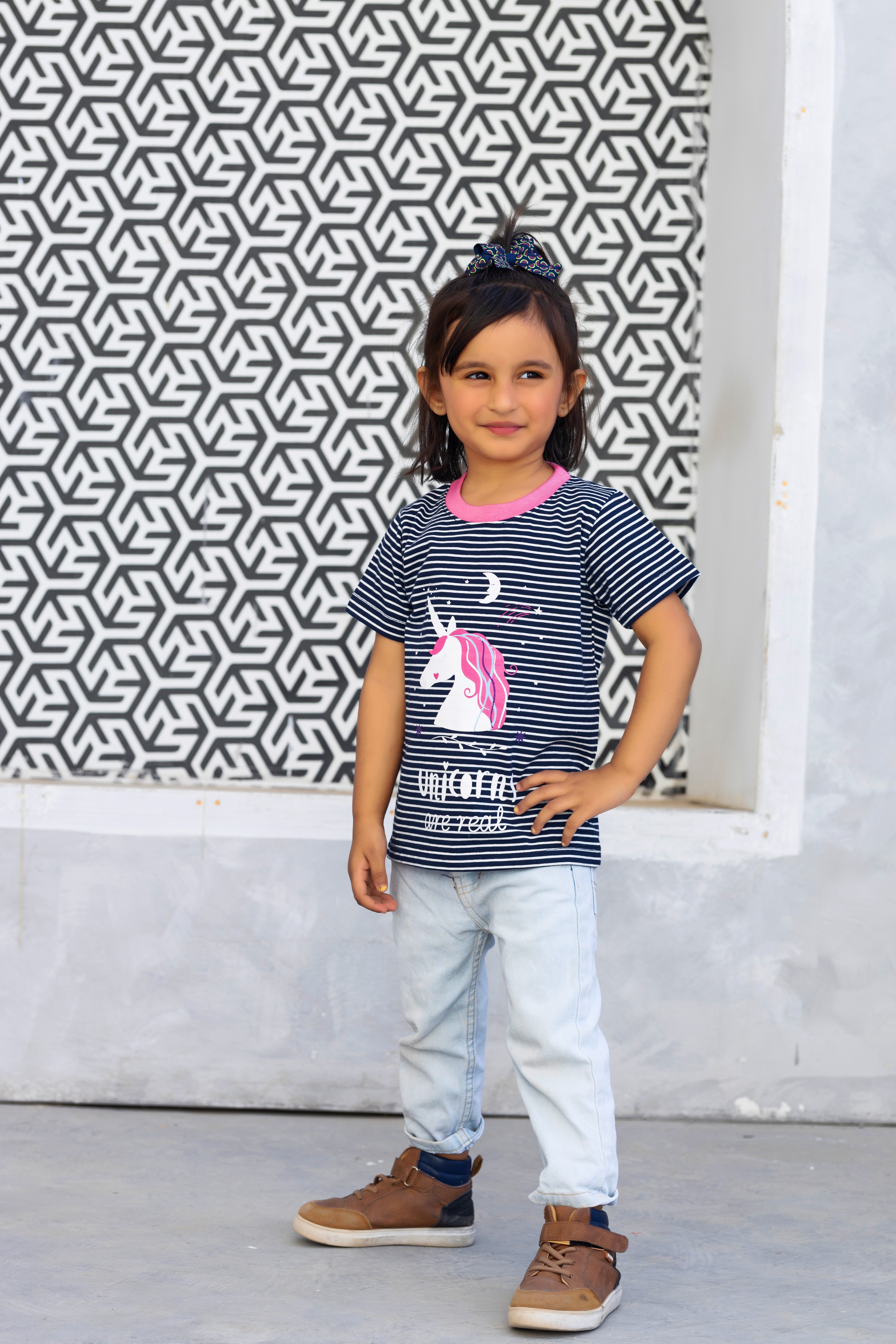 Girls Unicorn T-shirt