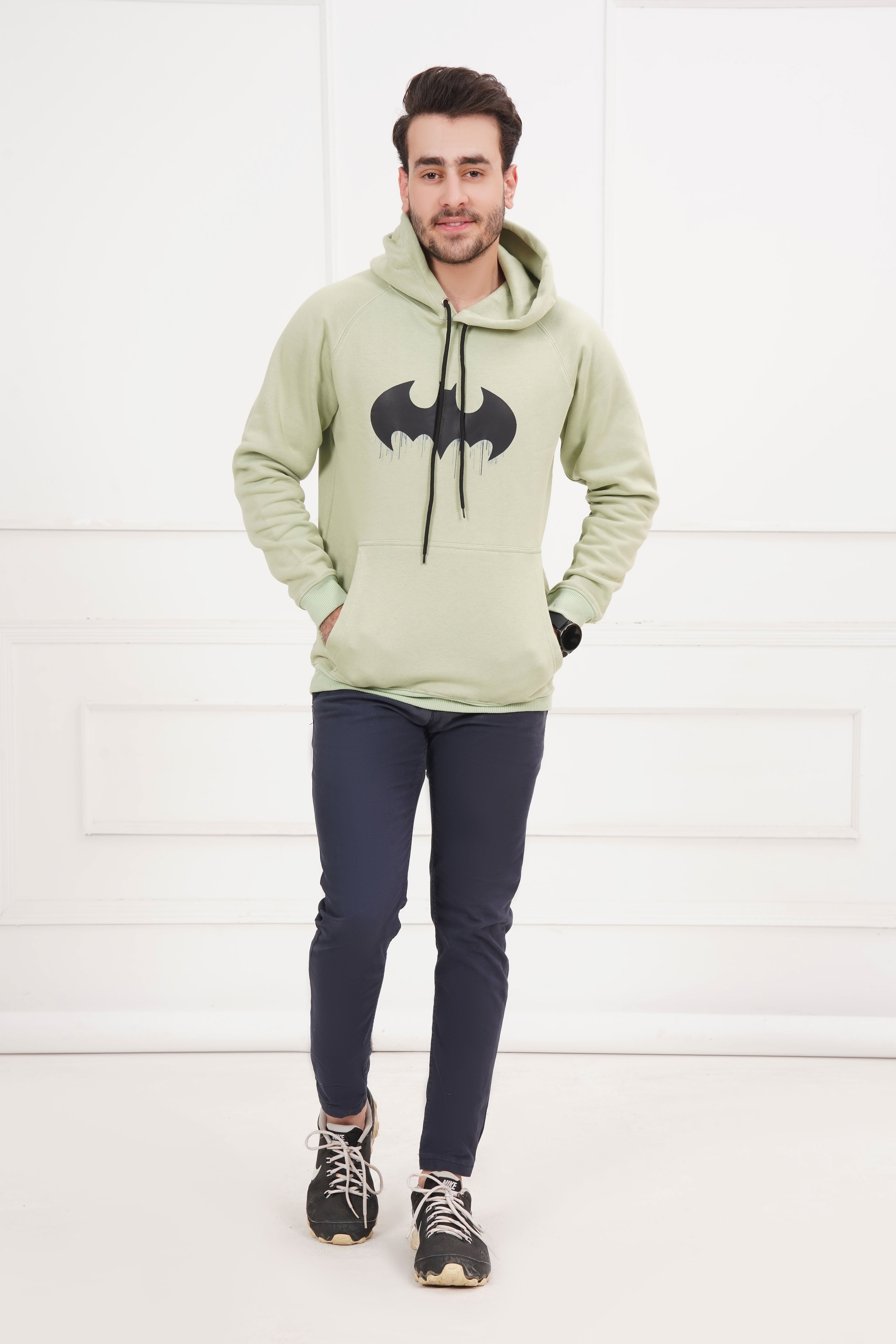 GREEN BATMAN HOODIE