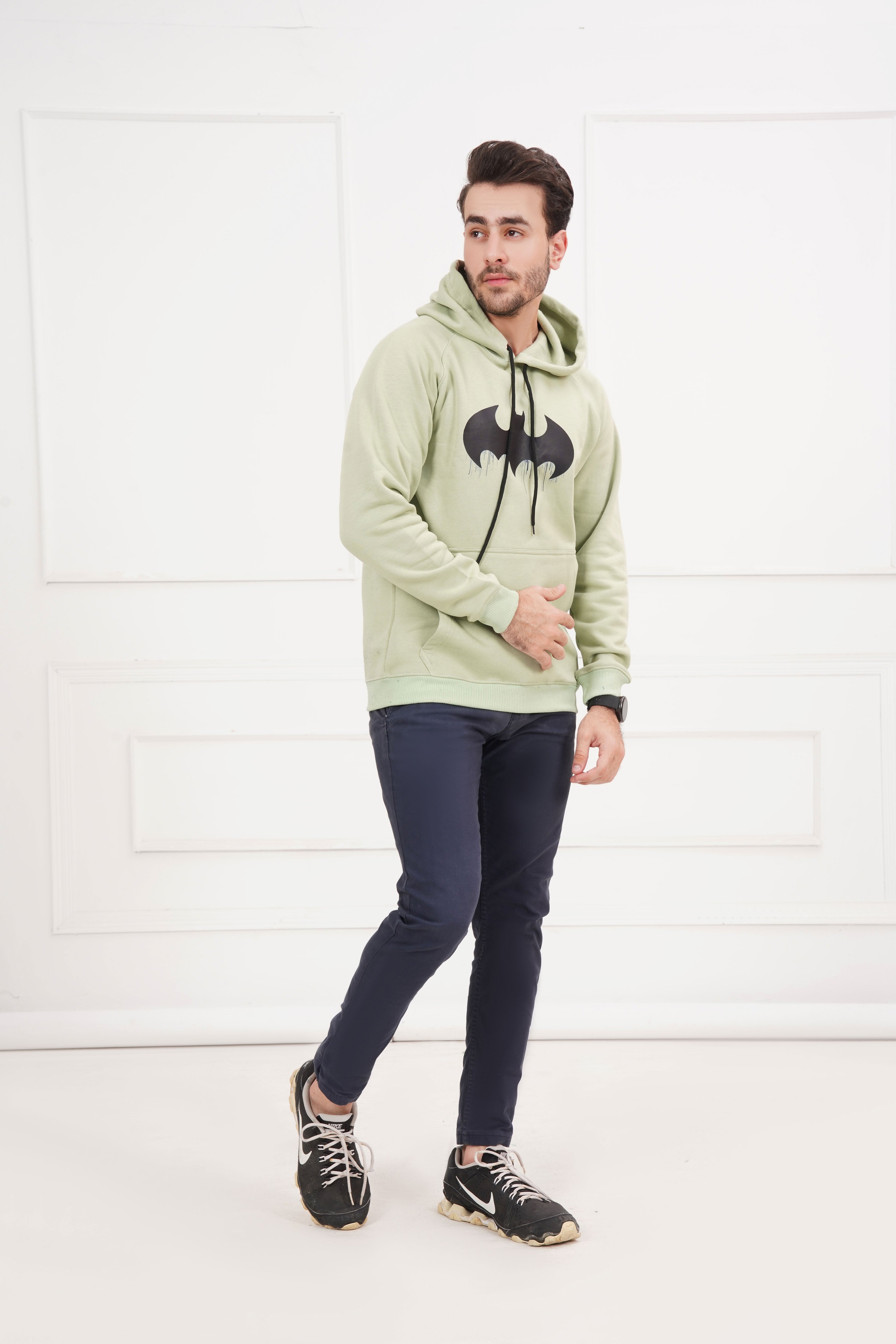 GREEN BATMAN HOODIE